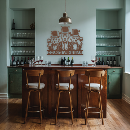 Dogs Wine Bar - Customizable