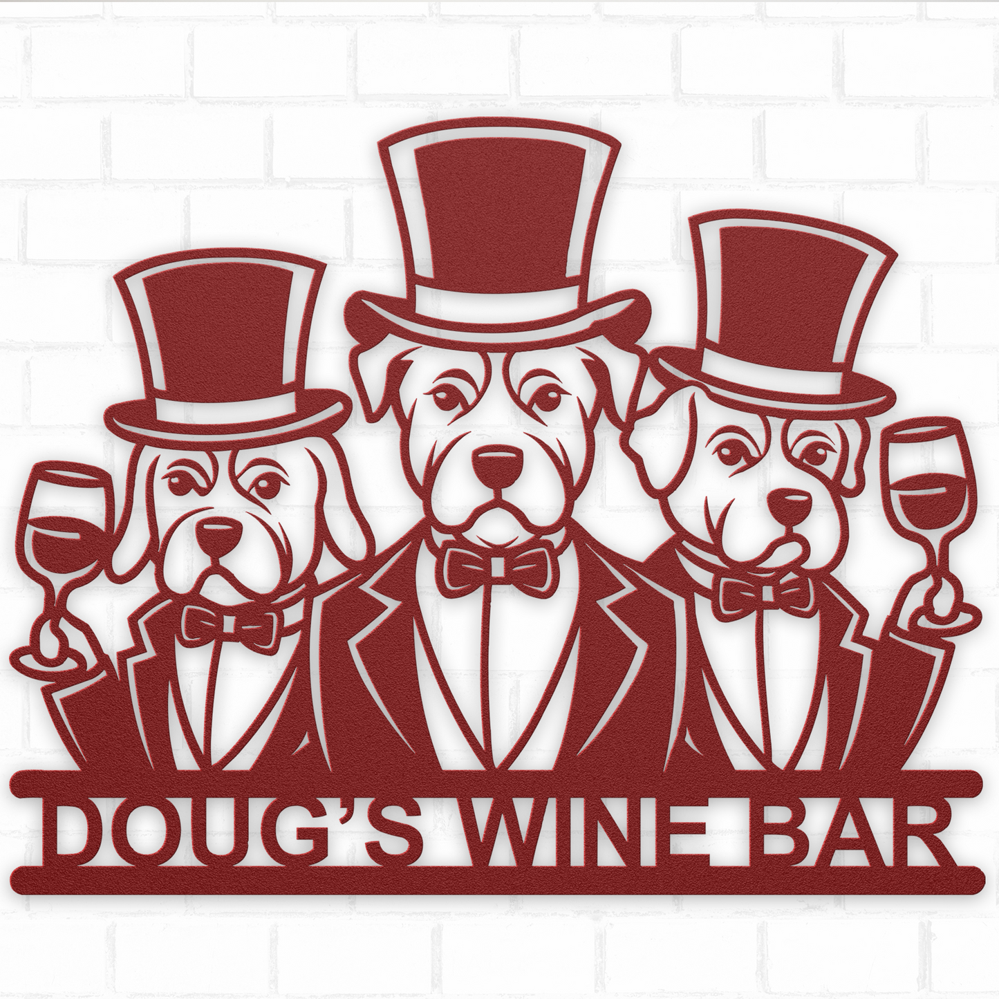 Dogs Wine Bar - Customizable