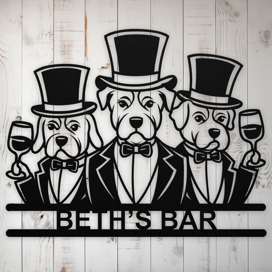 Dogs Wine Bar - Customizable