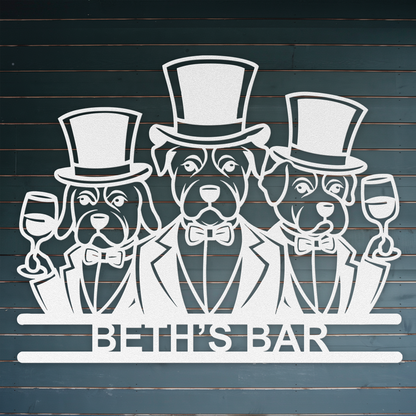Dogs Wine Bar - Customizable